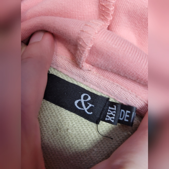 Ampersand Avenue double hood hoodie - Picture 6 of 13